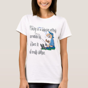 Camiseta A pesca é uma ilusão