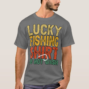 Camiseta A Pesca Engraçada Não Lave O Pescador 