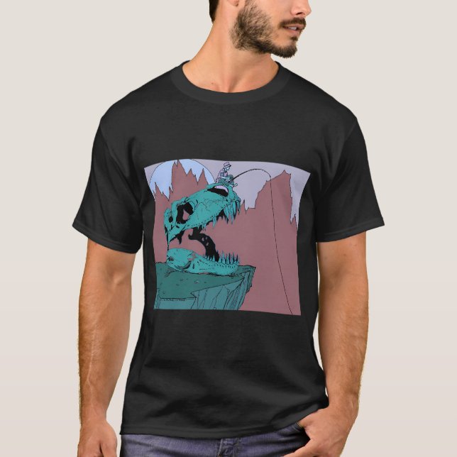 Camiseta A pesca resolve a maioria dos meus problemas, a ca (Frente)