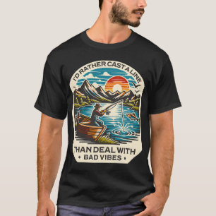Camiseta A Pesca Resolve A Maioria Dos Meus Problemas A Caç
