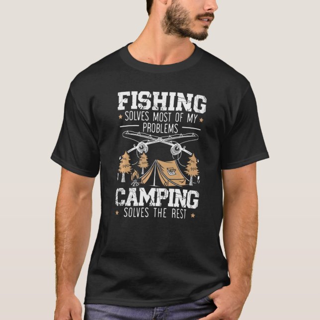 Camiseta A Pesca Resolve A Maioria Dos Meus Problemas O Aca (Frente)