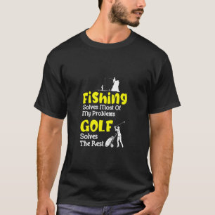 Camiseta A Pesca Resolve A Maioria Dos Meus Problemas O Gol