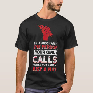 Camiseta A pessoa que sua garota chama quando você não pode