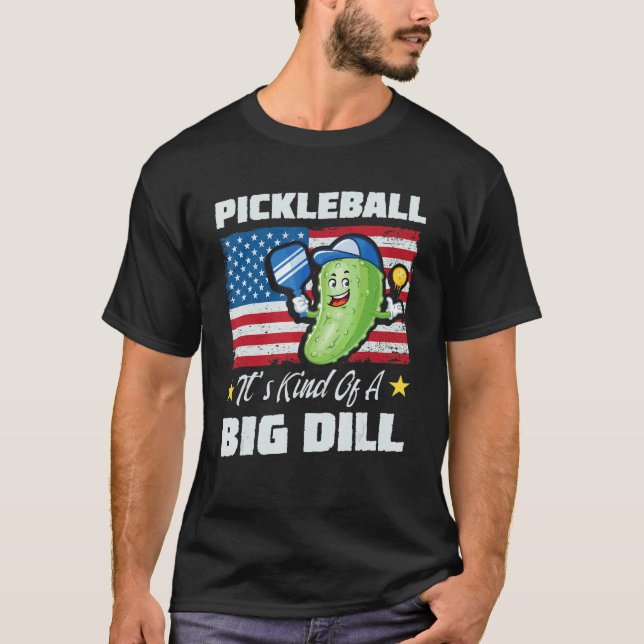 Camiseta A Pickleball É Uma Grande Jogada 2 (Frente)