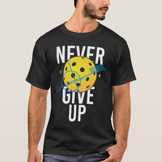 Camiseta A picleball nunca desiste (Frente)