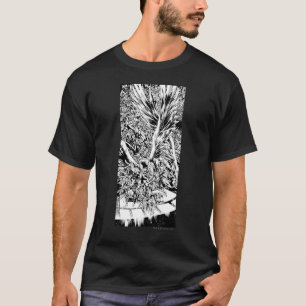 Camiseta A pintura a mais preta do grupo da noite - preto e