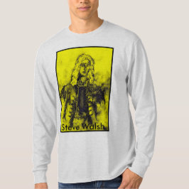 Camiseta A pintura de Steve Walsh viva no uísque ir vai