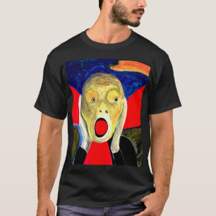 Camiseta A pintura inspirada no Gritar