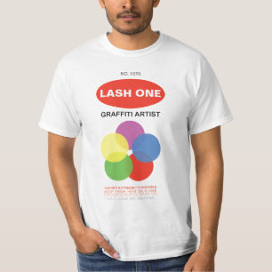 Camiseta A pintura pistola pode camisa. Personalize-os!