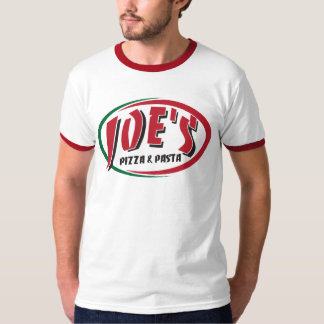 Camiseta A pizza & a massa de Joe