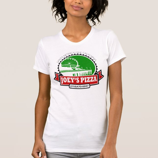 Camiseta A pizza de Joey (Frente)