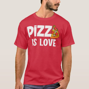 Camiseta A Pizza Engraçada É Uma Fatia Do Céu 853
