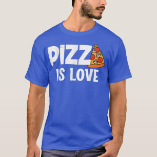 Camiseta A Pizza Engraçada É Uma Fatia Do Céu 854