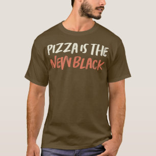 Camiseta A Pizza Retro Engraçada Colorido É A Nova Pizza Pr