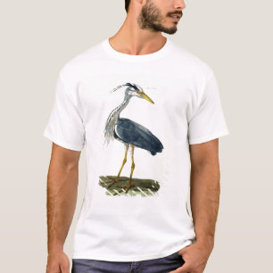 Camiseta A placa da garça-real (Ardea cinerea) 'dos