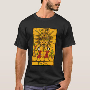 Camiseta A Placa Sun Tarot Psicic Oculta Mysticismo Gótico