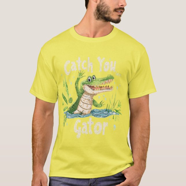 Camiseta À Plus, Gator ! 🐊 (Frente)