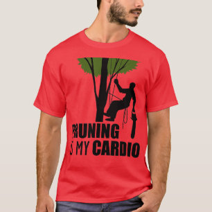 Camiseta A poda é minha cardio Tree Care TSirt