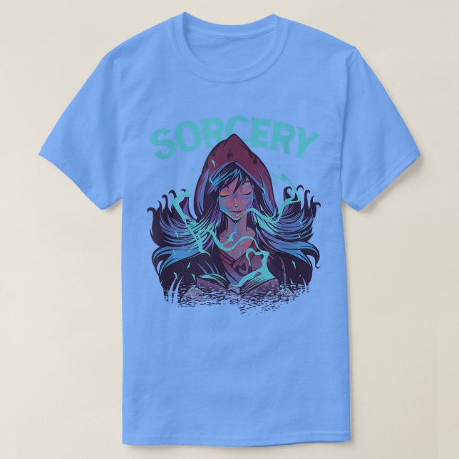 Camiseta A Poderosa Sorceria Magical Power Wizard T-Shirt (Frente do Design)