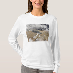Camiseta A poeira purga a costa de Líbia