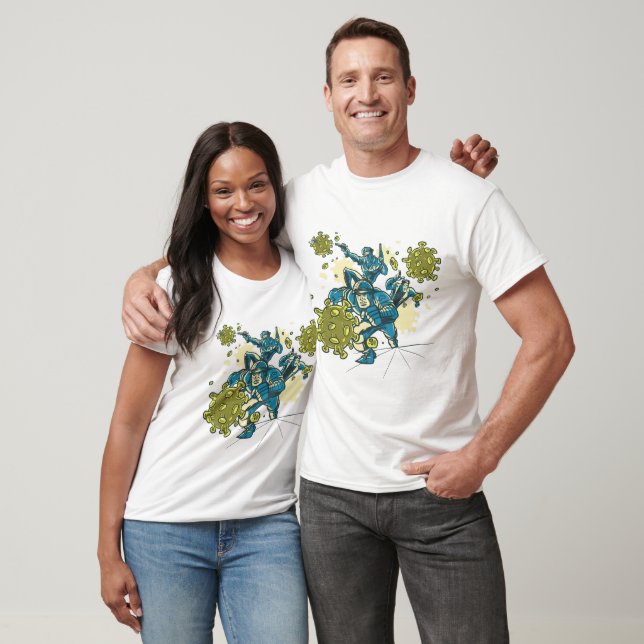 Camiseta A Polícia dos Germes (Unissex)