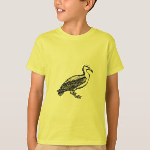 Camiseta A pomba da cegonha da coleção do pássaro caçoa