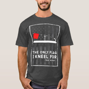 Camiseta A Ponta De Pesca De Gelo É A Única Bandeira Que