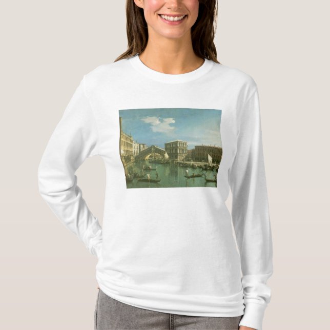 Camiseta A ponte de Rialto, Veneza (Frente)