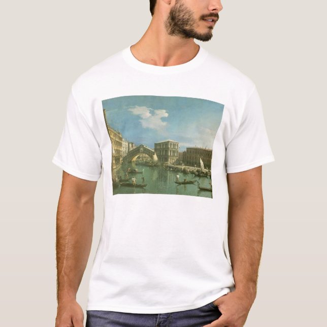 Camiseta A ponte de Rialto, Veneza (Frente)
