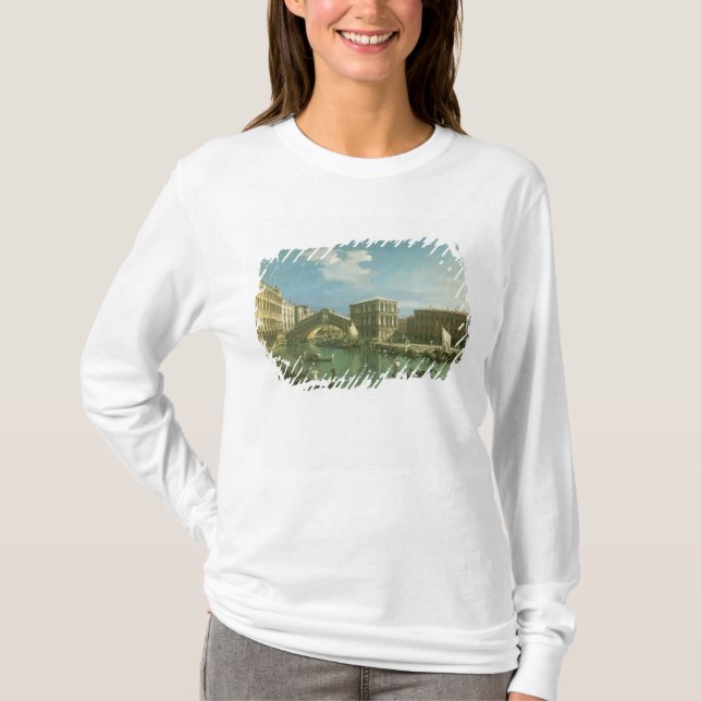 Camiseta A ponte de Rialto, Veneza (Frente)