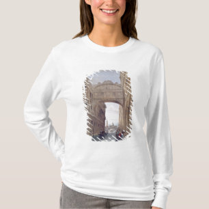 Camiseta A ponte dos suspiros, Veneza, gravada por Lefevre