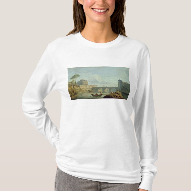 Camiseta A ponte e o castelo Sant'Angelo, 1745 (Frente)