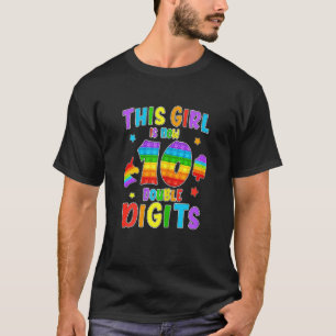 Camiseta A pop É Agora 10 Dígitos Duplos 10º Aniversário