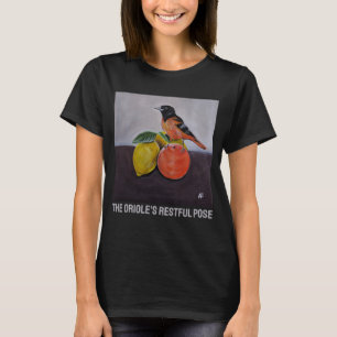 Camiseta A Pose Tranquila do Oriole por Alfred Fox