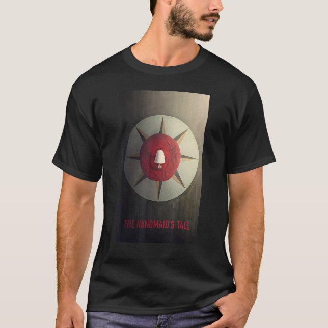 Camiseta A Poster de Oração de Palhaçada da Handmaid (Frente)