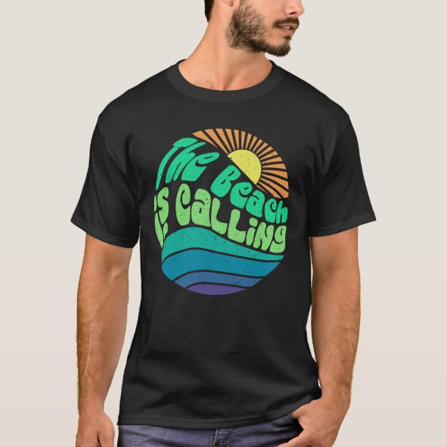 Camiseta A Praia Está Ligando (Frente)
