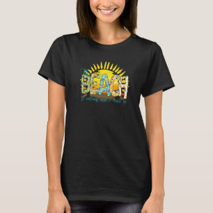 Camiseta A Praia Está Ligando E Eu Preciso Ir Férias Da Pra