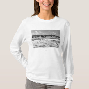 Camiseta A praia no beira-mar, fotografia de Oregon