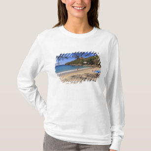 Camiseta A praia no Parque Nacional da Ilha do Pombo