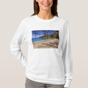 Camiseta A praia no Parque Nacional da Ilha do Pombo