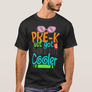 Camiseta A Pré-Escolas Infantis Acabou De Ficar Muito Mais
