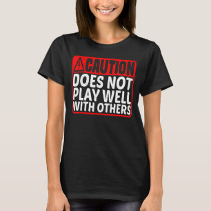 Camiseta A Precaução Não Se Faz Bem Com Outros