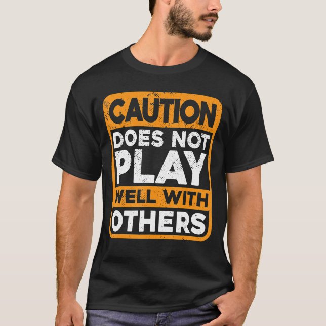 Camiseta A Precaução Não Se Faz Bem Com Outros (Frente)