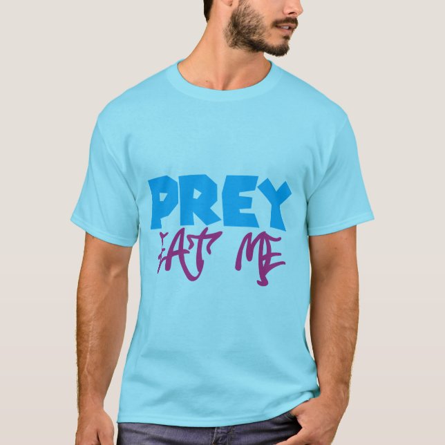 Camiseta A Presa Comeu-Me Engraçada Com Furtos De Vore Boni (Frente)