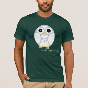 Camiseta a primeira coruja da neve