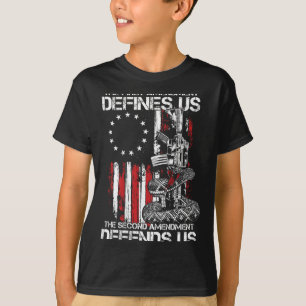 Camiseta A Primeira Emenda Define Uma Bandeira Americana At