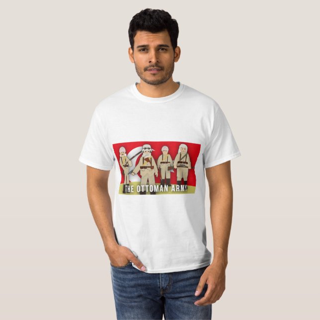 Camiseta A Primeira Guerra Mundial do factor do exército do (Frente Completa)