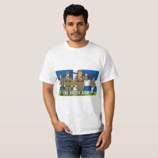 Camiseta A Primeira Guerra Mundial grega do factor do