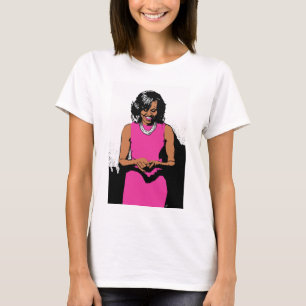 Camiseta A primeira senhora por Jesse Raudales
