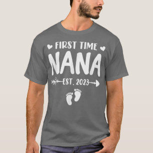 Camiseta A Primeira Vez Que Nana Est 2023 Em Breve Será Nan